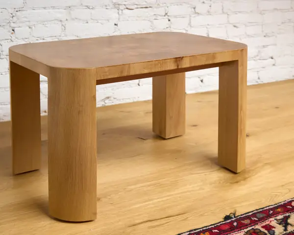 Bleached Walnut Side Table, Philadelphia, PA