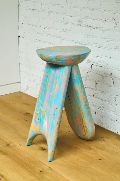 Painted Stool, Philadelphia, PA